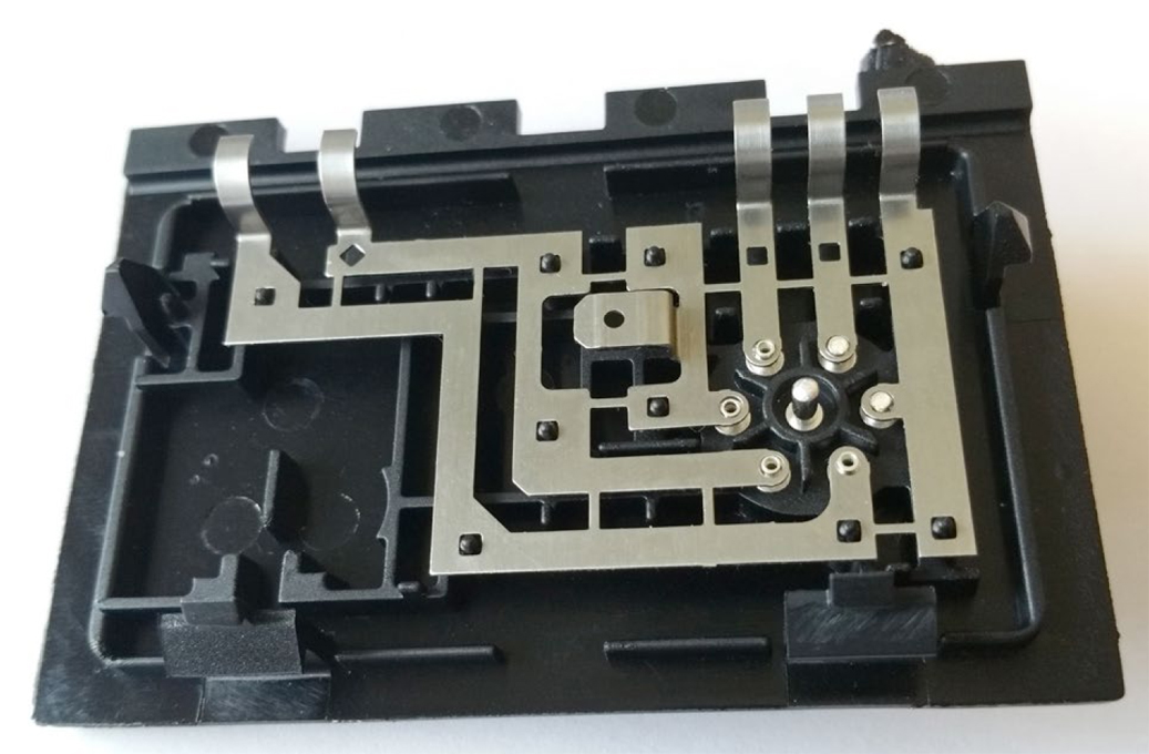 Assembled in moulding